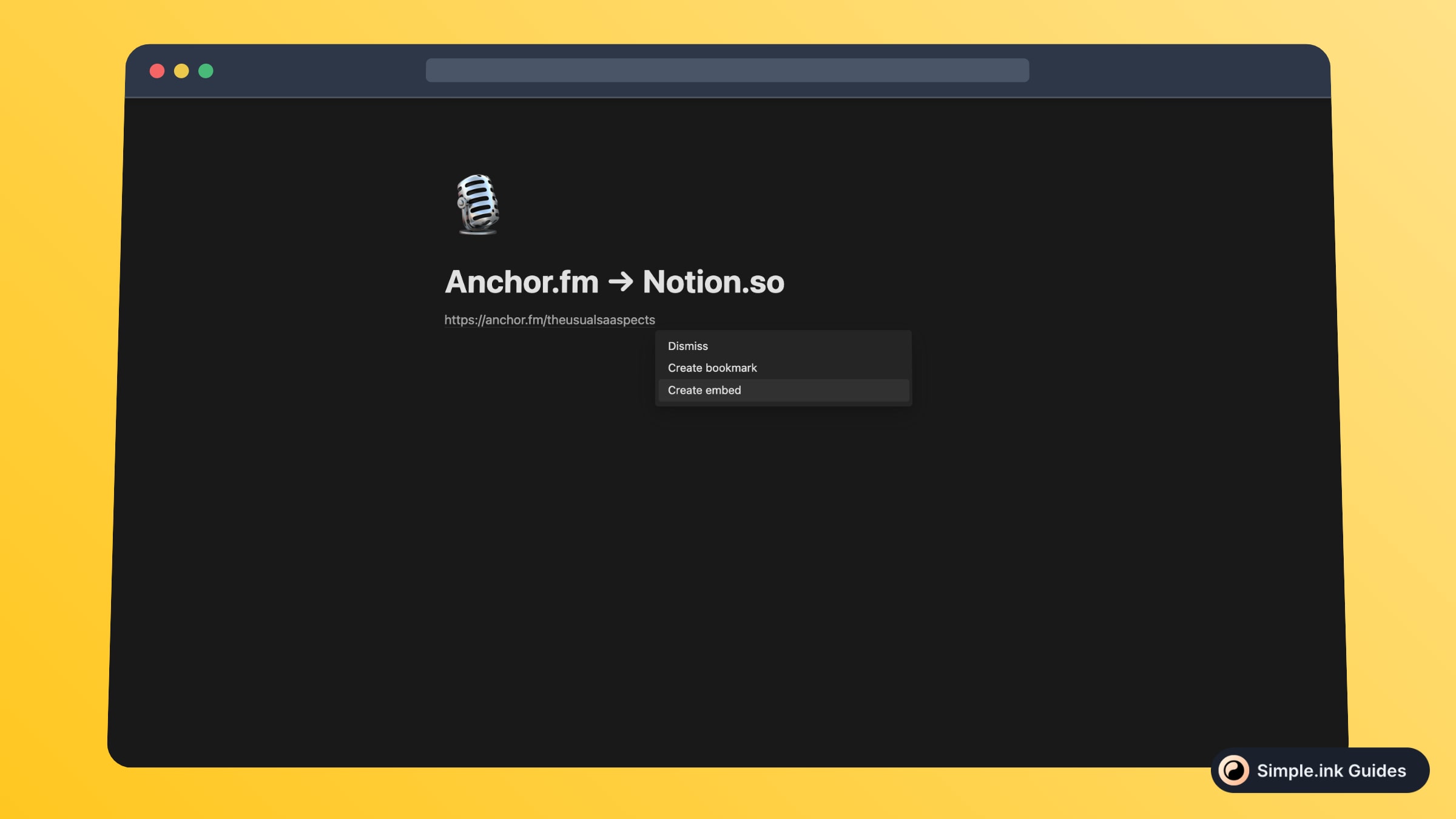 how to embed anchor.fm in notino.so